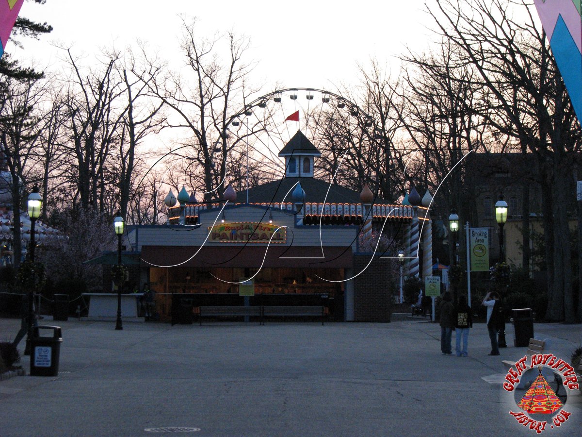 Rapid Fire Paintball At Six Flags Great Adventure